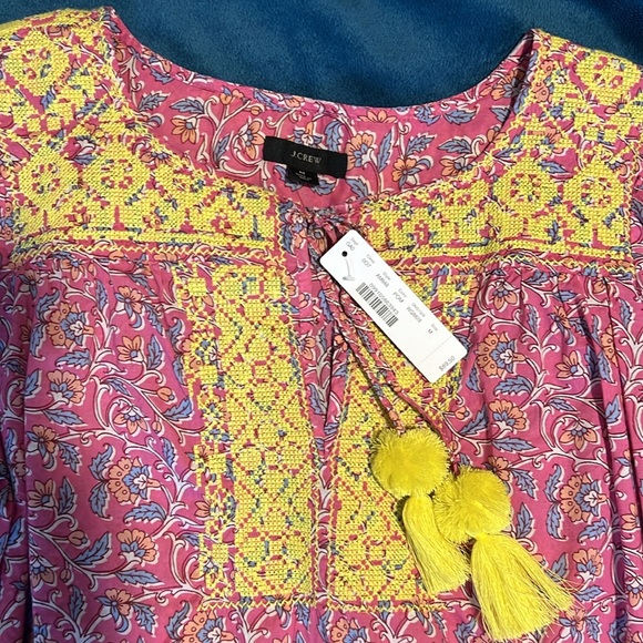 J. Crew long sleeve thin cotton popover NWT - Picture 2 of 8